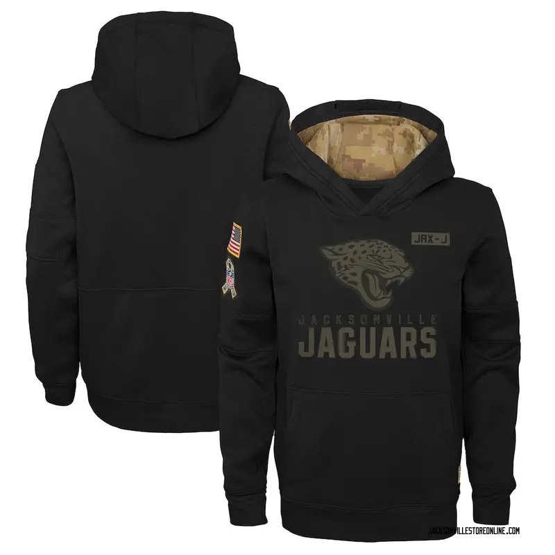 Youth Nike Black Baltimore Ravens 2020 Salute to Service Pullover  Performance Hoodie